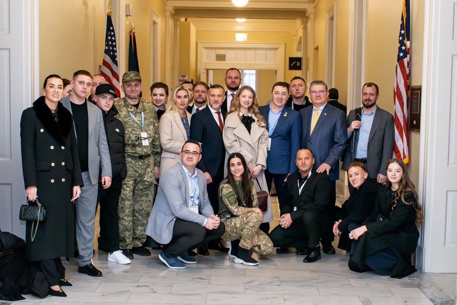 A CMA delegation meeting officials in Washington, DC